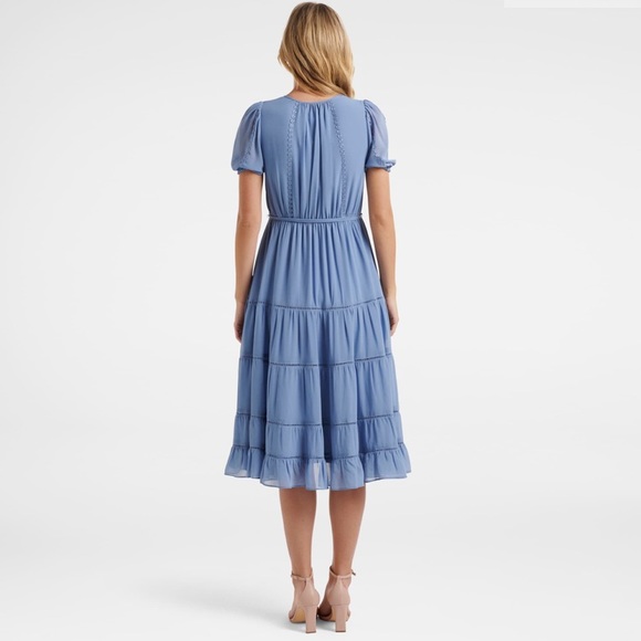 Forever New Sophie Petite Tiered Midi Dress - Picture 4 of 8